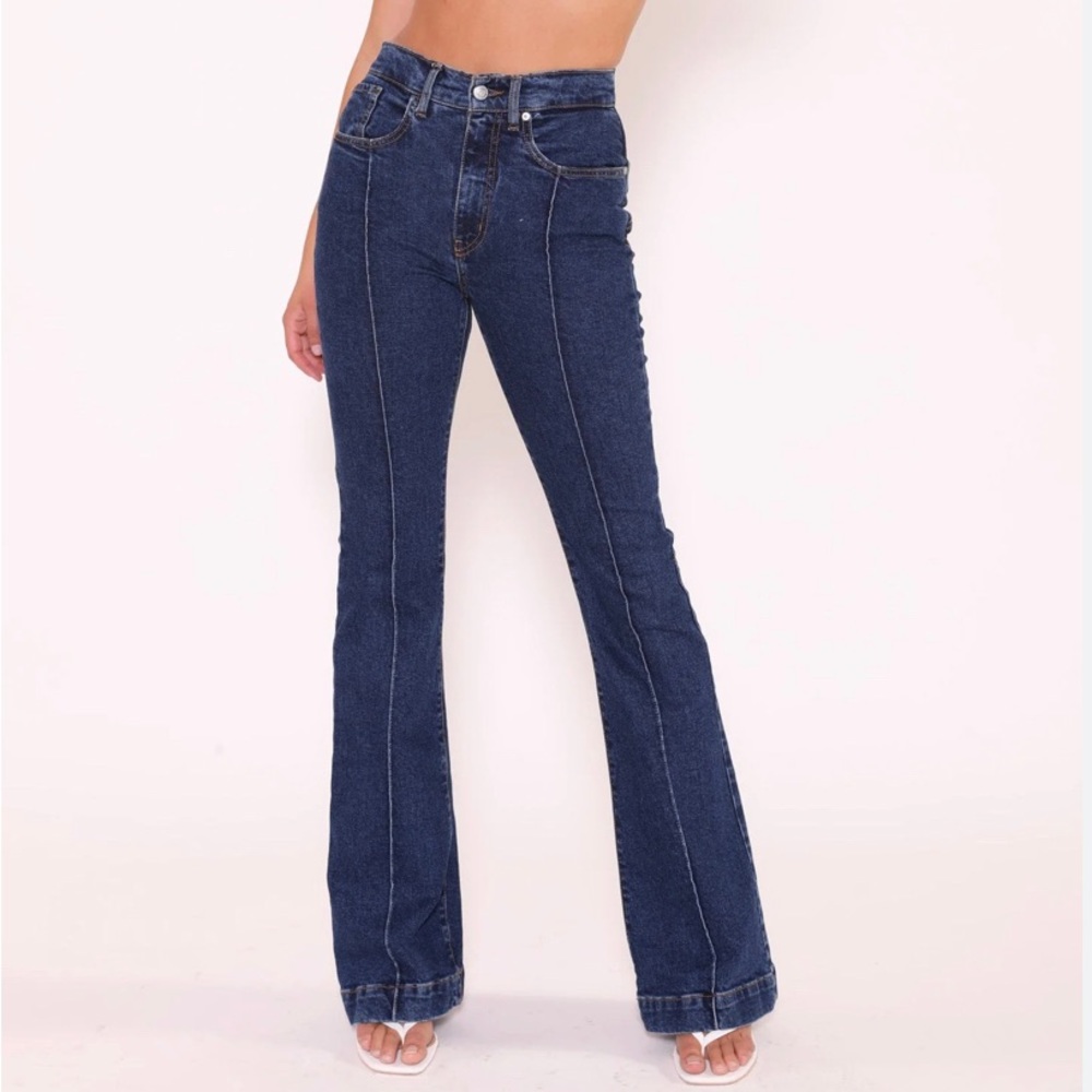 REVICE DENIM VENUS FLARES - RETROGRADE